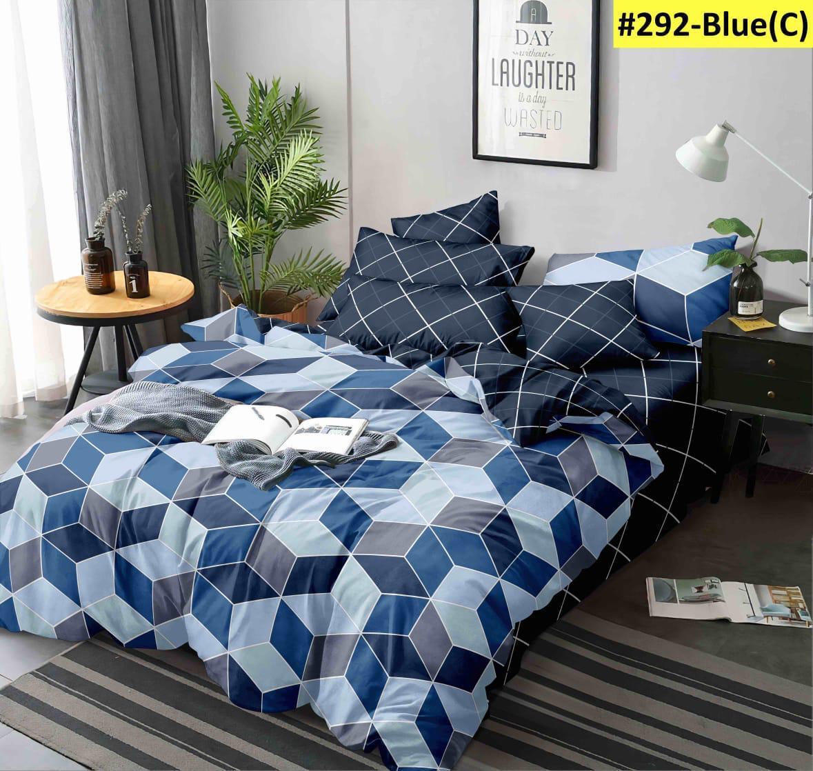 GL 180 TC Microfiber Double Printed Flat Bedsheet