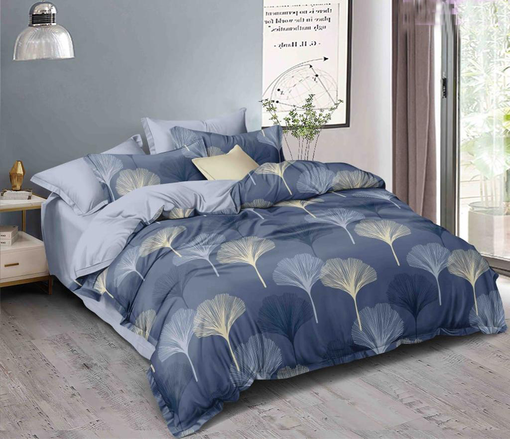 GL 180 TC Cotton Double Printed Flat Bedsheet