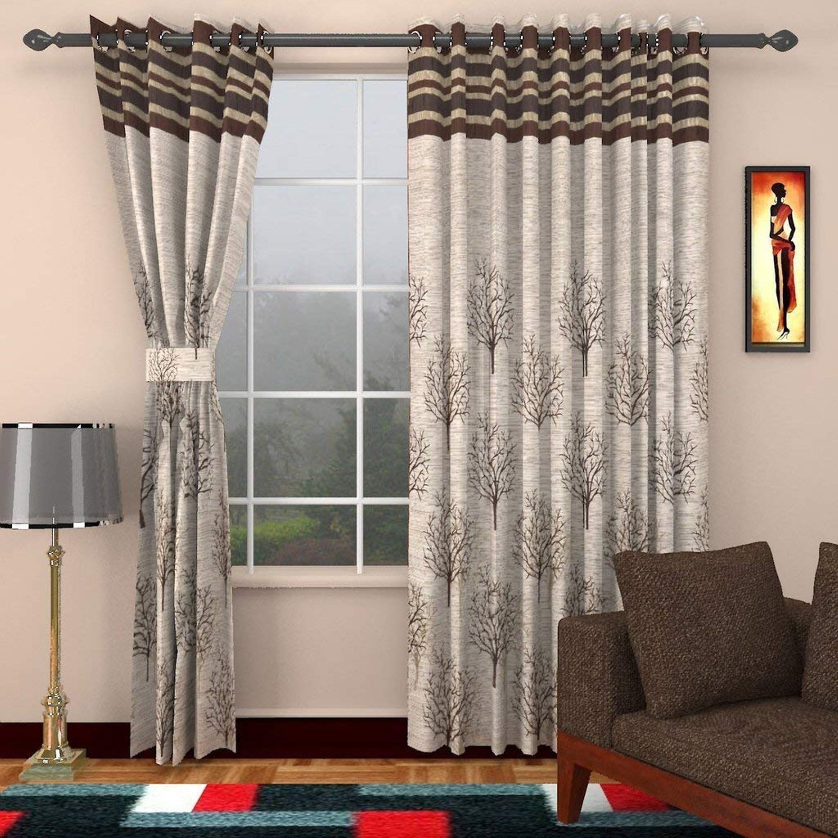 GL Jacquard Blackout Window Curtain