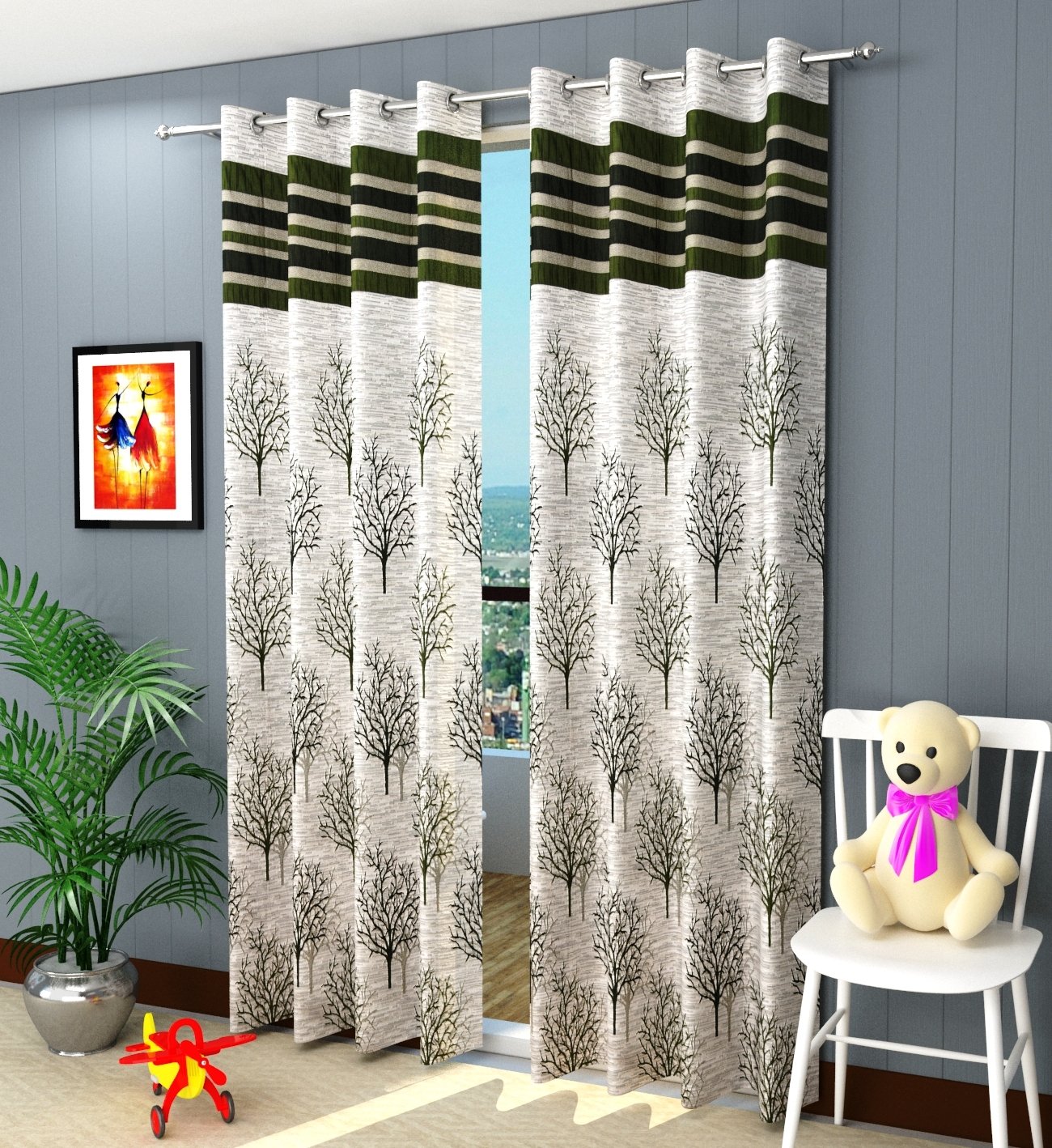 GL Jacquard Blackout Window Curtain GC