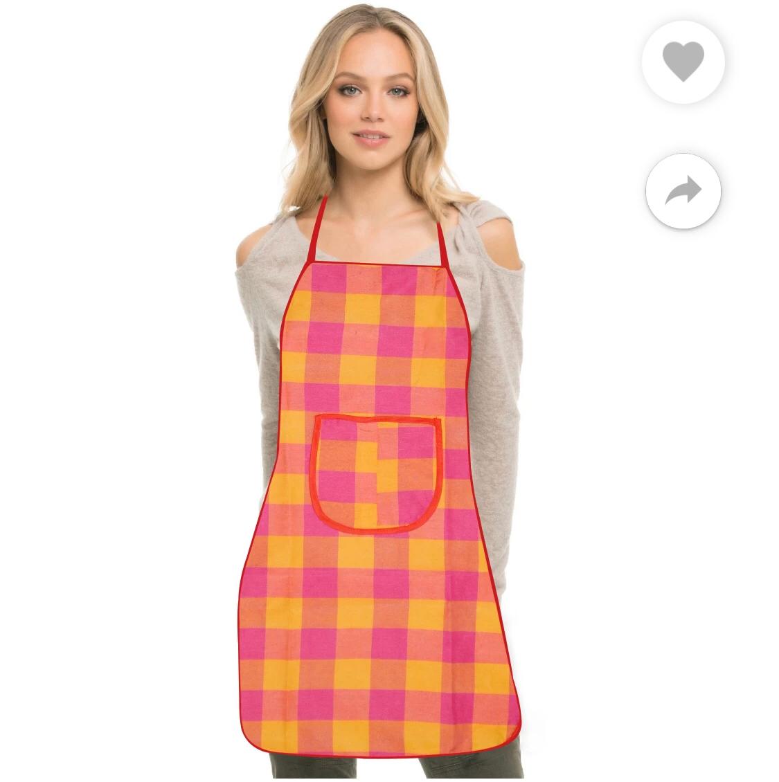 Cotton Home Use Apron - Free Size Box