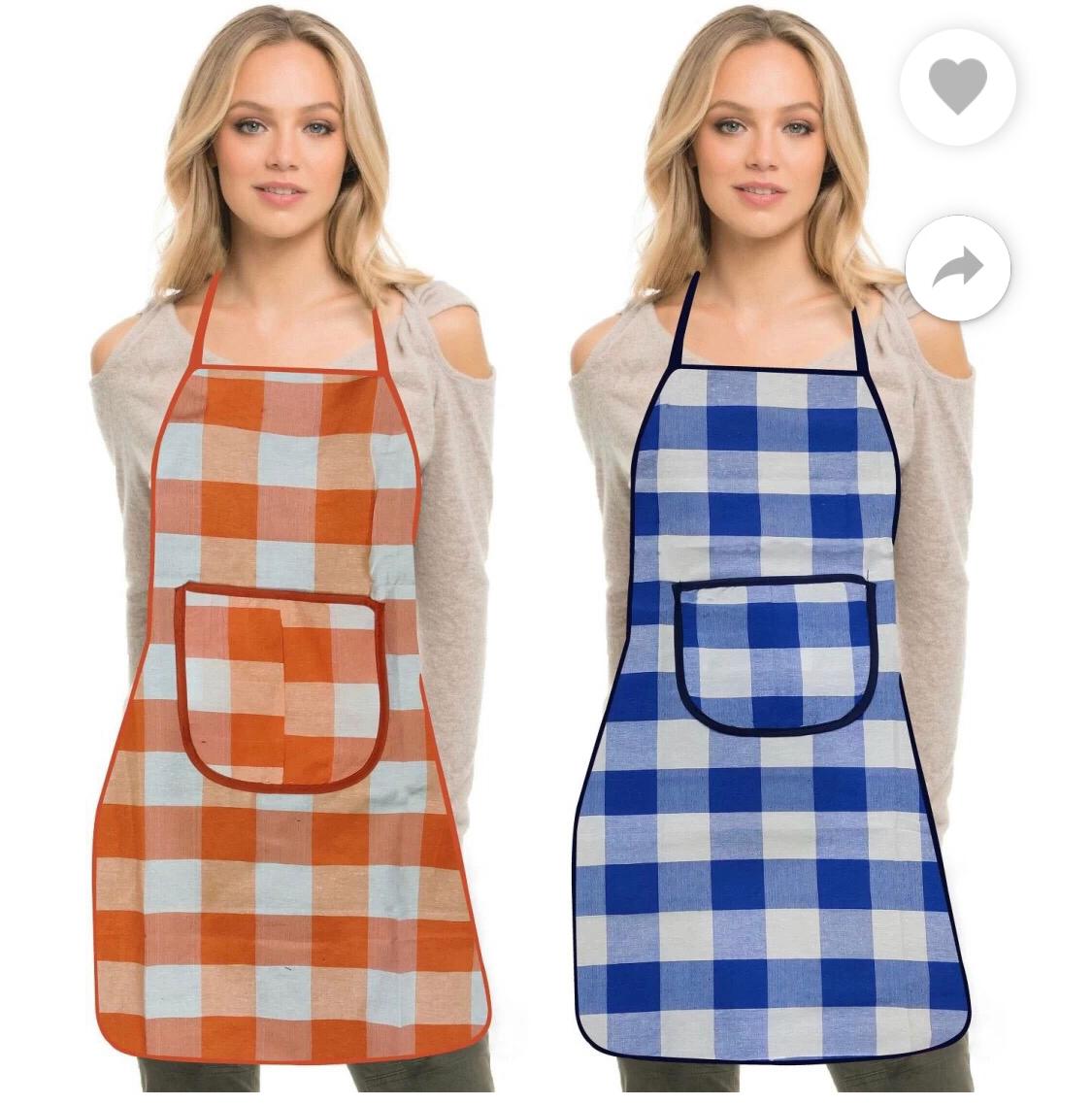 Cotton Home Use Apron - Free Size Box